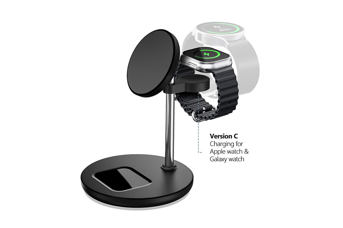 T50 3 in 1 Magnetic Wireless Charger - view 2