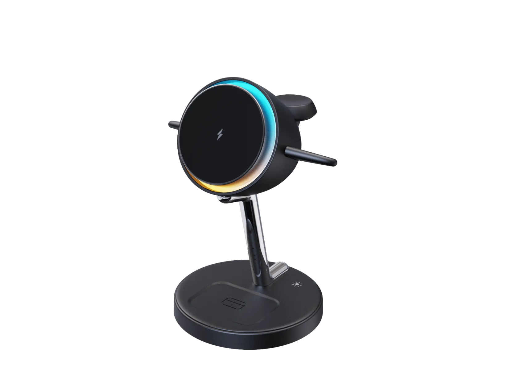 TD513 Supporto di ricarica wireless magnetico 3-in-1 per aerei